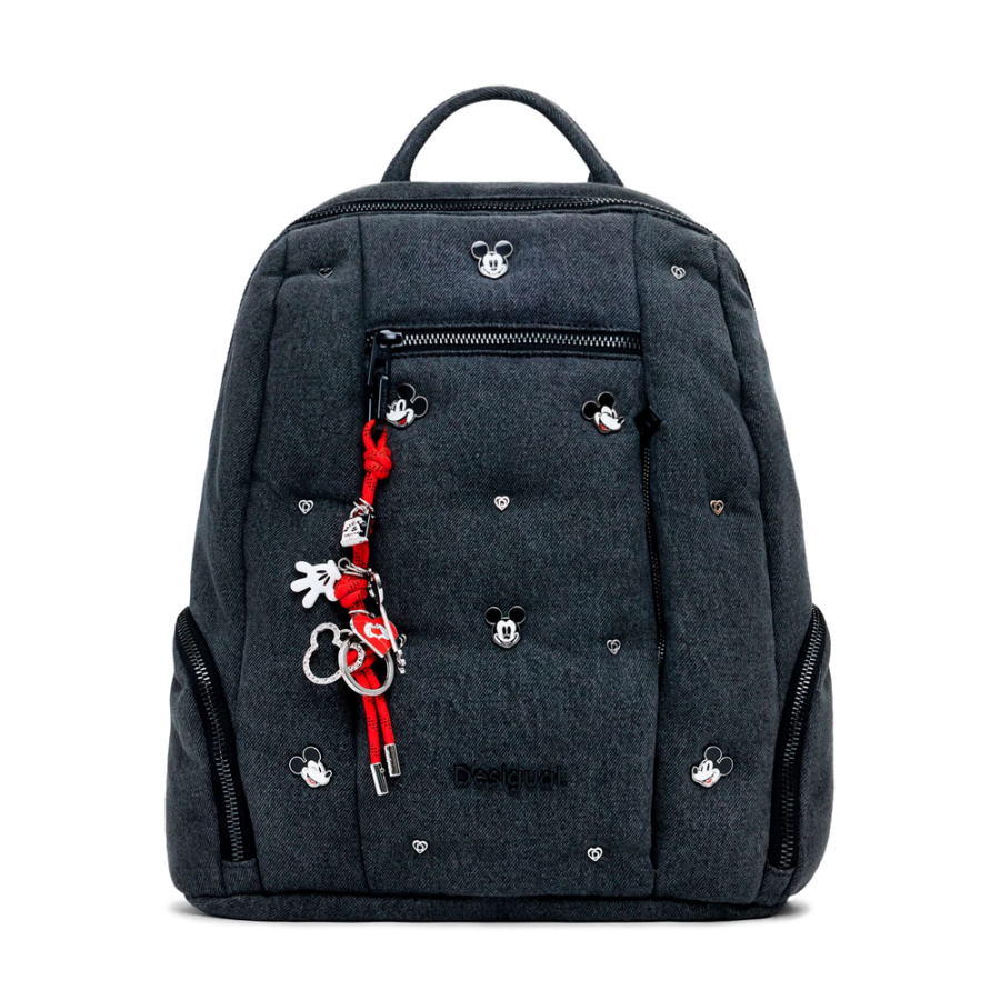 mochila-denim-mickey-mediana mochila-denim-mickey-mediana