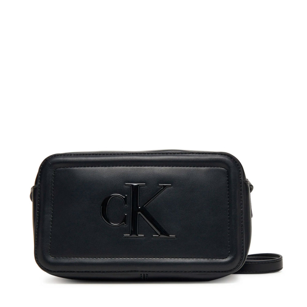 Calvin Klein Sac bandoulire avec logo monogramme grav - U Noir- Ref 56 €