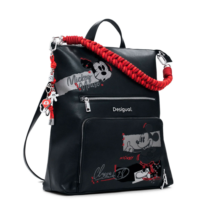 mochila-efecto-piel-mickey-mediana mochila-efecto-piel-mickey-mediana