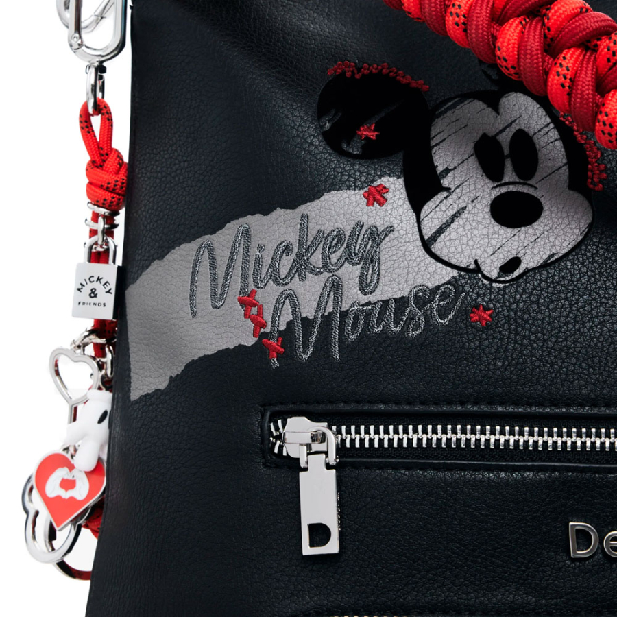 mochila-media-com-efeito-de-couro-do-mickey mochila-media-com-efeito-de-couro-do-mickey