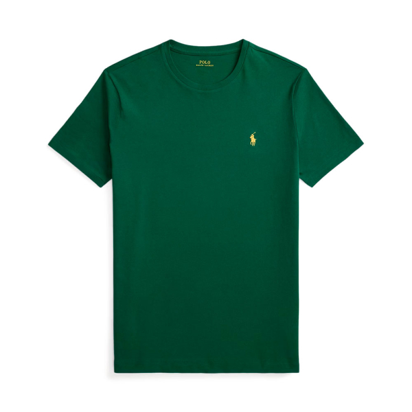 Ralph Lauren T-shirts Vert - T-shirt en tricot ajust personnalis - XXL - Ref 52 €