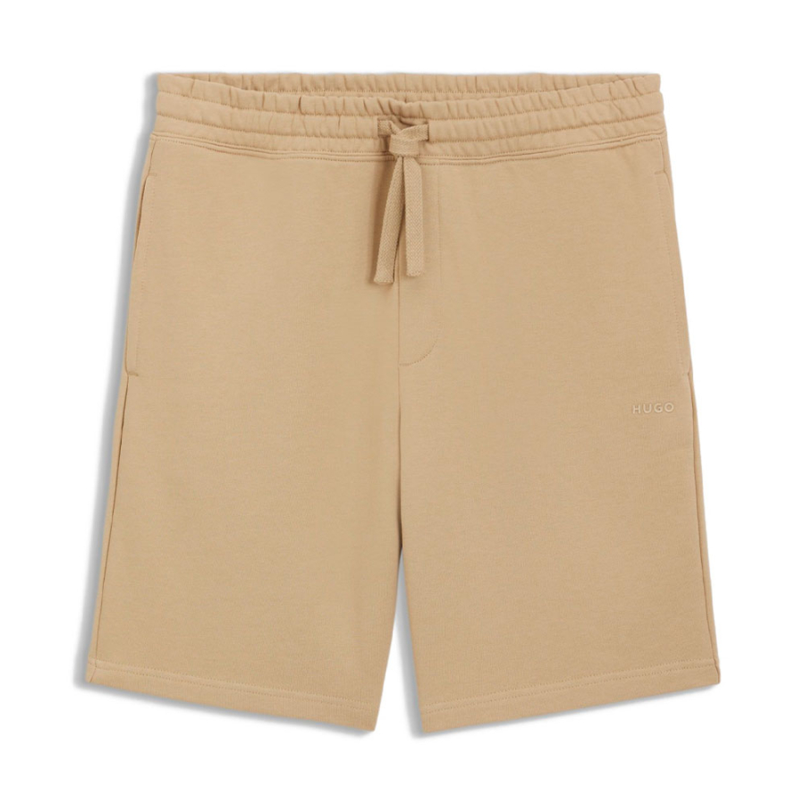 relaxed-fit-cotton-fleece-shorts-with-printed-logo