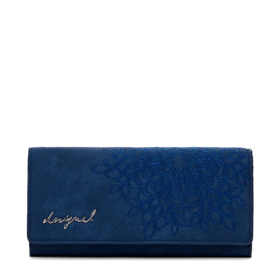 medium-embroidered-leather-effect-wallet medium-embroidered-leather-effect-wallet