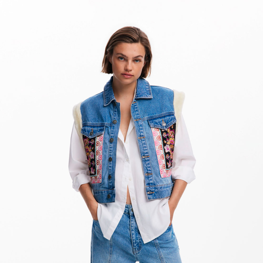 sheepskin-denim-vest