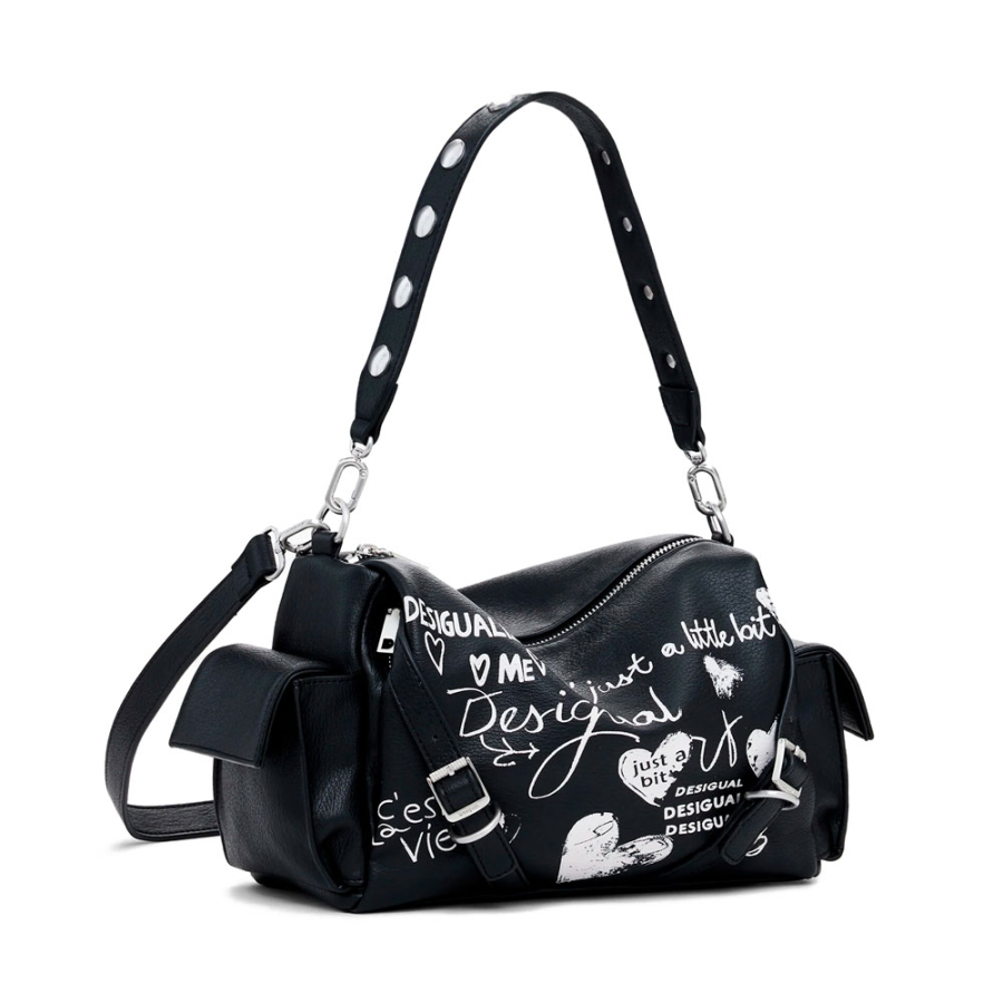 sac-bowling-moyen-effet-cuir-avec-lettres