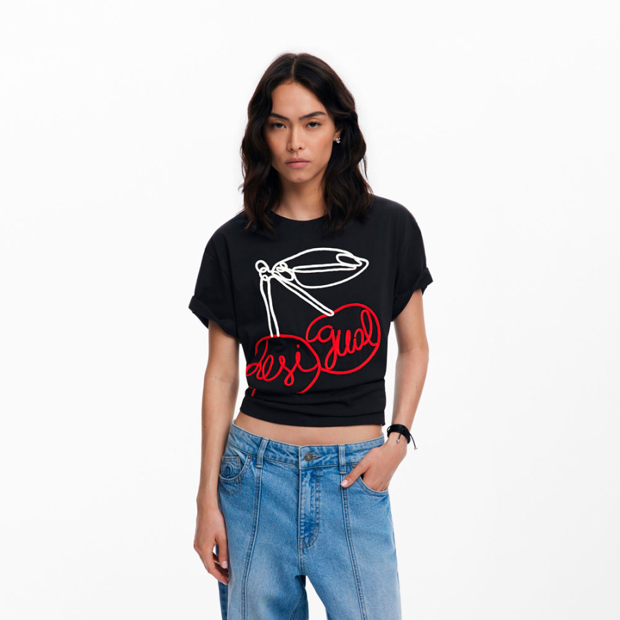cherry-embossed-t-shirt cherry-embossed-t-shirt