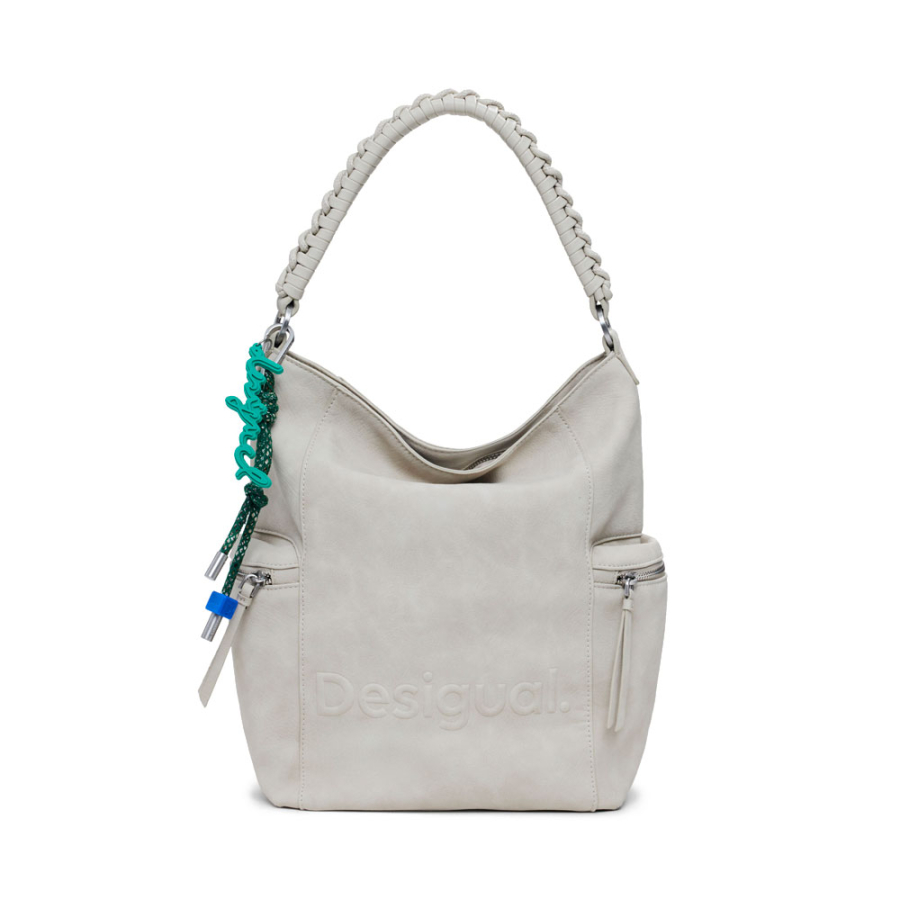 large-logo-leather-effect-backpack large-logo-leather-effect-backpack