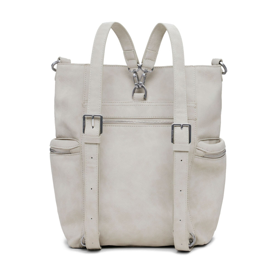 large-logo-leather-effect-backpack large-logo-leather-effect-backpack