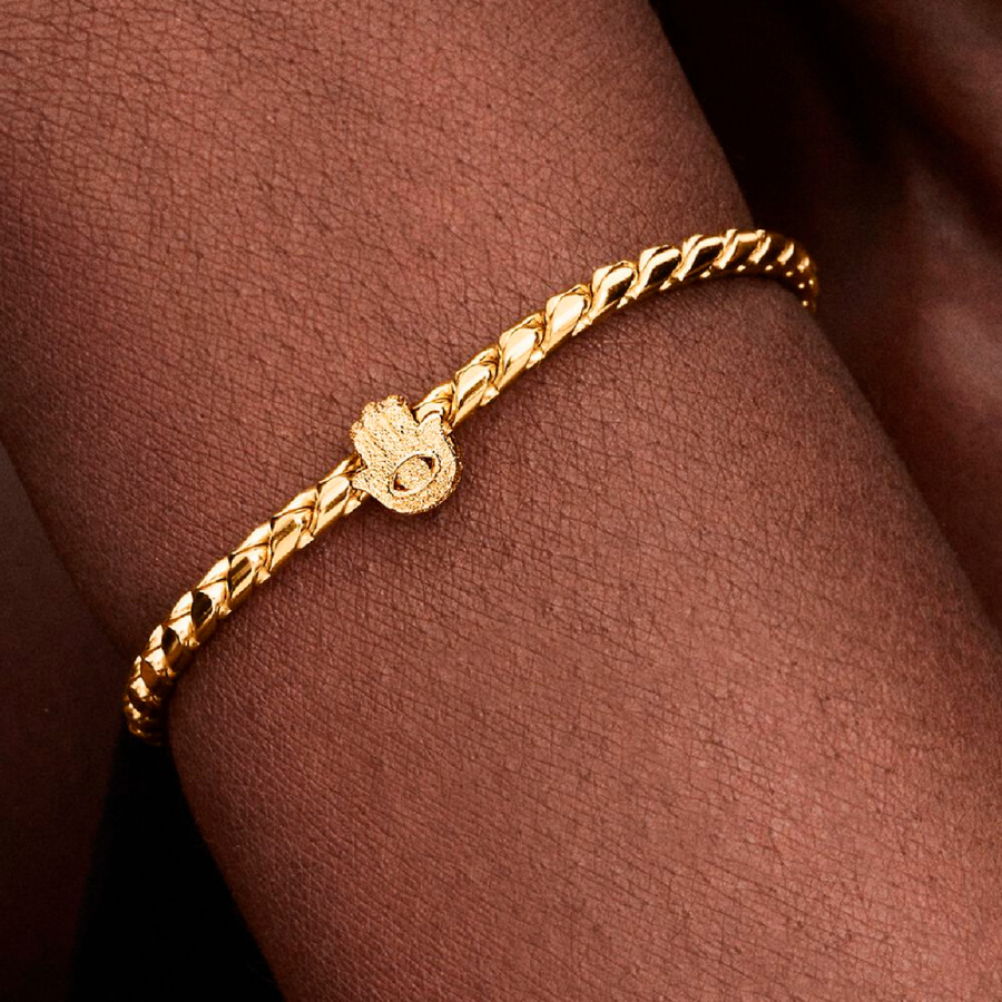 mini-hand-of-fatima-charm-or-texture-764042c00 mini-hand-of-fatima-charm-or-texture-764042c00
