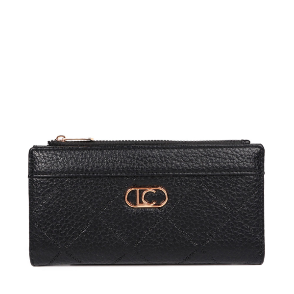 Lola Casademunt Portefeuille monogramme Rhombus - U Noir- Ref 54$