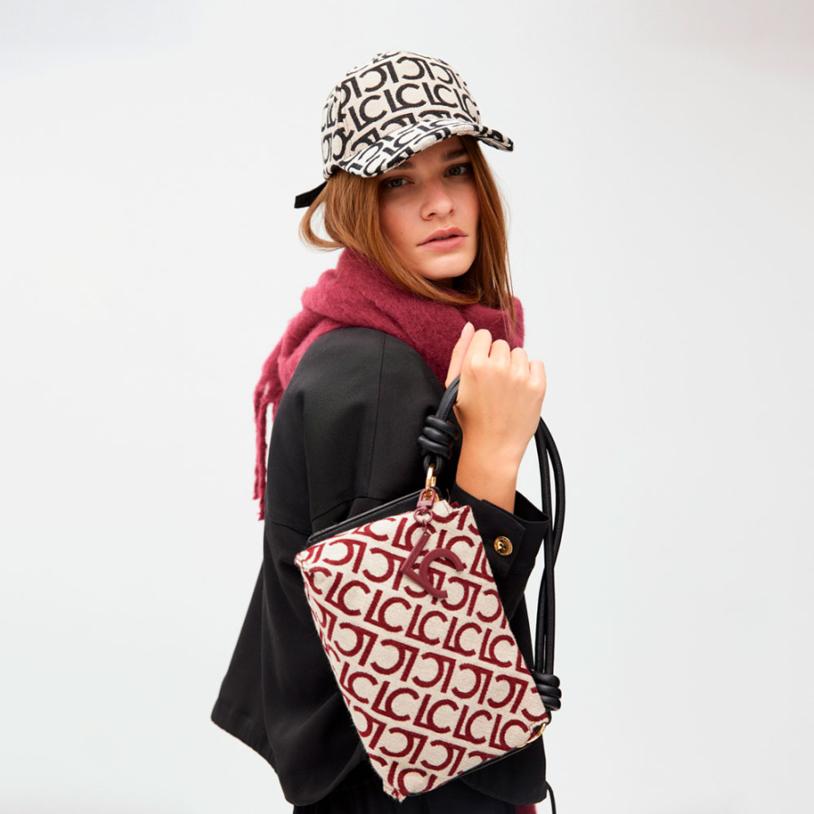 flocked-lc-jacquard-fabric-shoulder-bag flocked-lc-jacquard-fabric-shoulder-bag