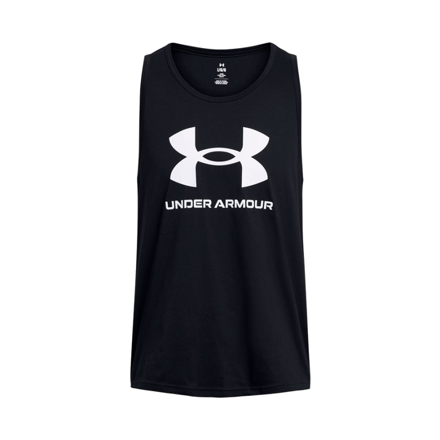 camiseta-sem-mangas-com-logotipo-da-ua camiseta-sem-mangas-com-logotipo-da-ua