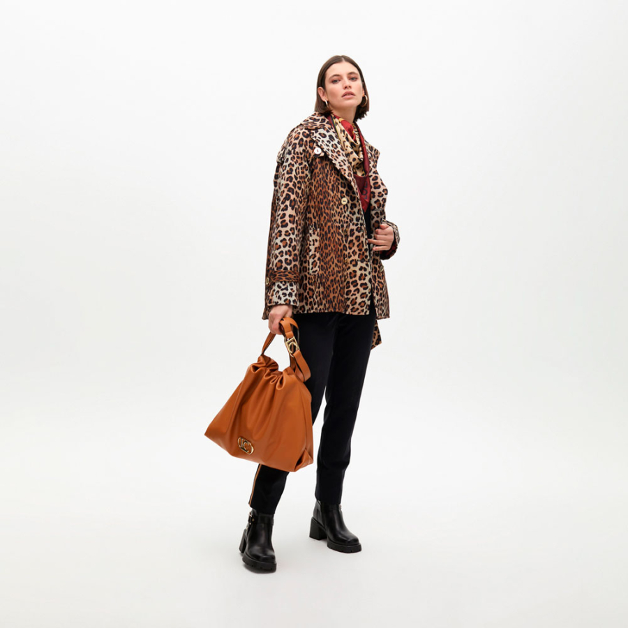 shopper-tasche-aus-kunstleder-mit-ovalem-lc-logo shopper-tasche-aus-kunstleder-mit-ovalem-lc-logo