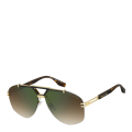 RHL-GOLD BLACK_/GREEN SHADED GREEN MIRROR