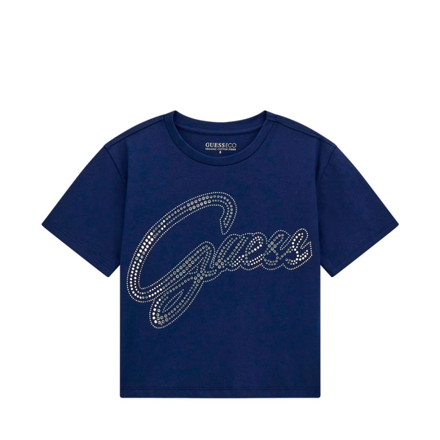 camiseta-con-logotipo-con-strass-kids