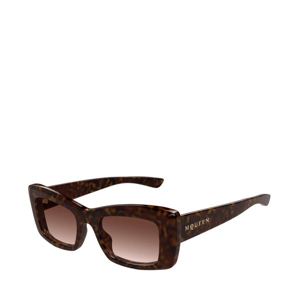 Alexander Mcqueen Lunettes de soleil AM0526S - 50 La Havane- Ref 164 €