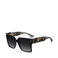 807-BLACK/DARK GREY SHADED