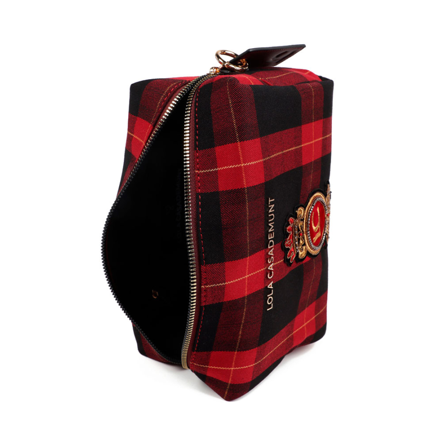 trousse-de-toilette-a-imprime-a-carreaux trousse-de-toilette-a-imprime-a-carreaux