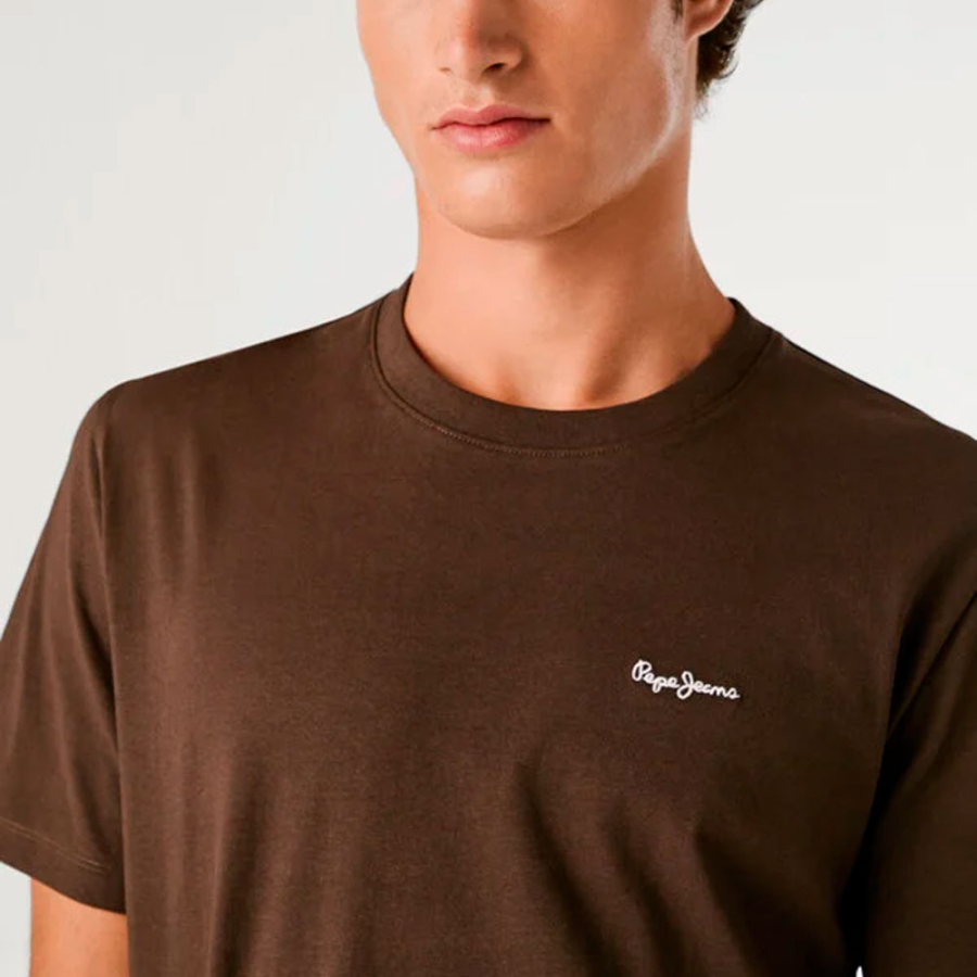 t-shirt-con-logo-ricamato-dalla-vestibilita-regolare t-shirt-con-logo-ricamato-dalla-vestibilita-regolare