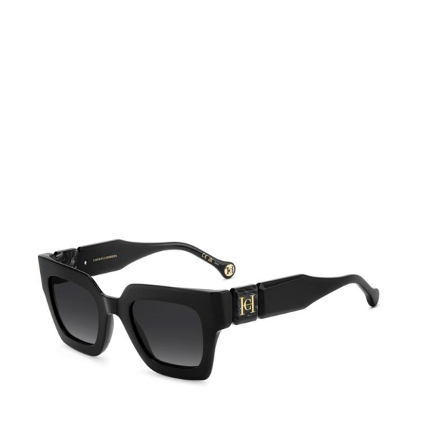 Carolina Herrera Ses lunettes de soleil 0328S - 49 Noir- Ref 123 €