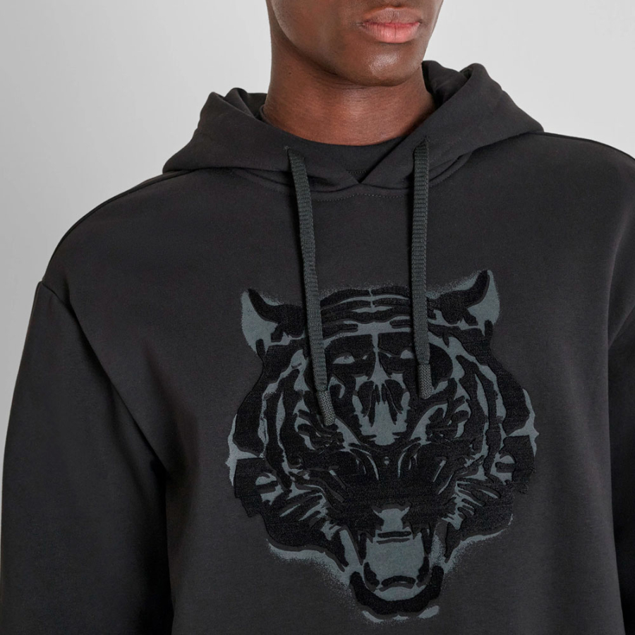 sudadera-con-capucha-relaxed-fit-con-estampado-de-tigre sudadera-con-capucha-relaxed-fit-con-estampado-de-tigre