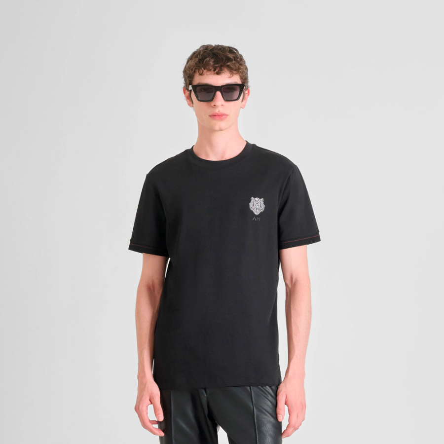 t-shirt-avec-petit-logo-tigre t-shirt-avec-petit-logo-tigre