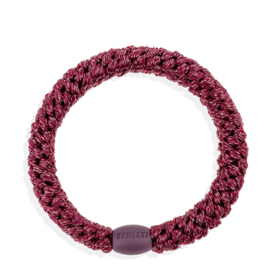 beerenfarbenes-glitzer-haargummi beerenfarbenes-glitzer-haargummi