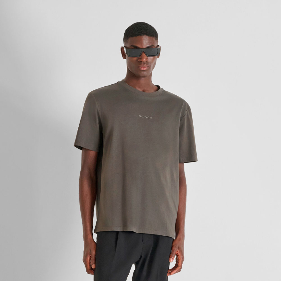 t-shirt-con-stampa-del-logo-effetto-spugna t-shirt-con-stampa-del-logo-effetto-spugna