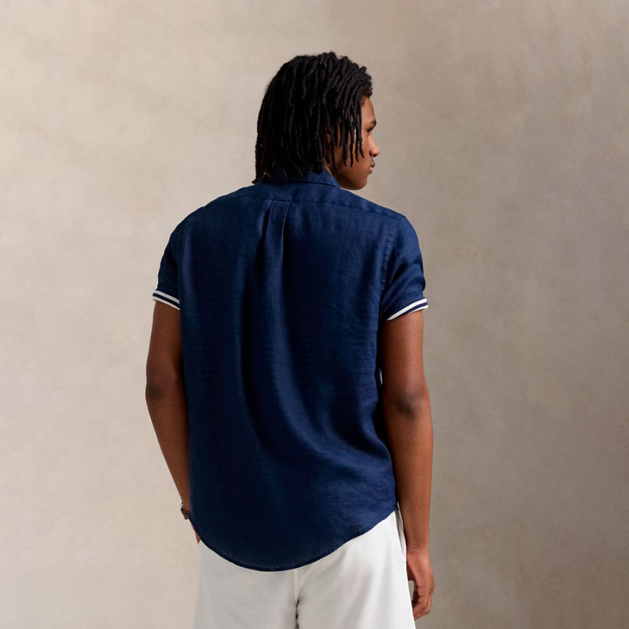 camisa-de-linho-com-ajuste-personalizado camisa-de-linho-com-ajuste-personalizado