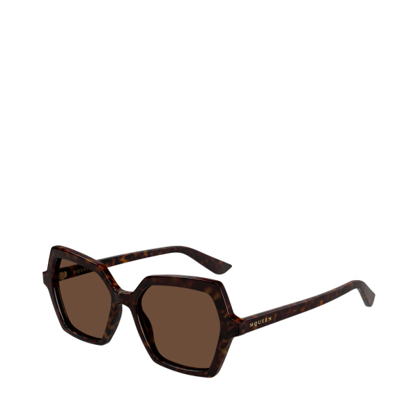 Alexander Mcqueen Lunettes de soleil AM0537S - 54 La Havane- Ref 152 €