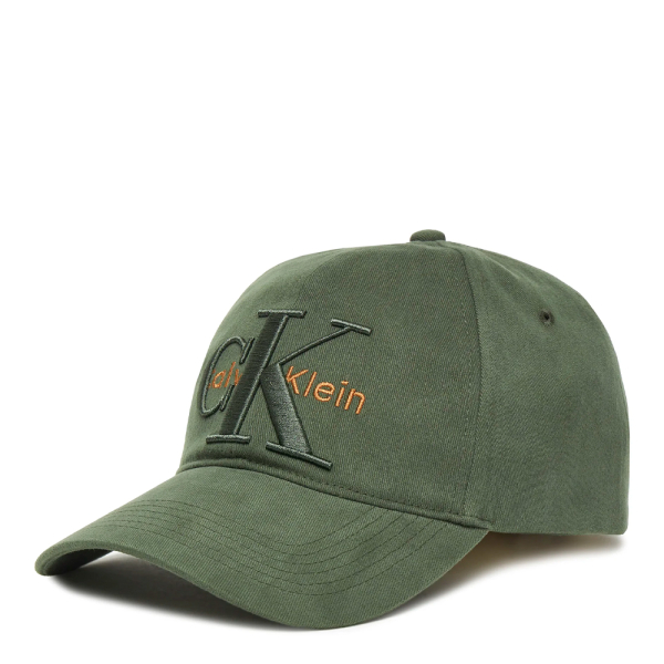 Calvin Klein Casquette de baseball avec logo monogramme superpos - U Vert- Ref 31 €
