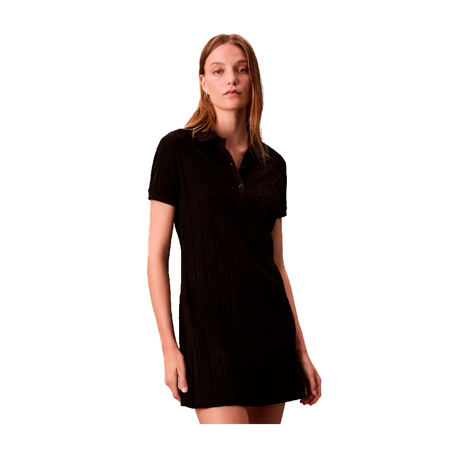 robe-polo-jacquard-avec-logo robe-polo-jacquard-avec-logo