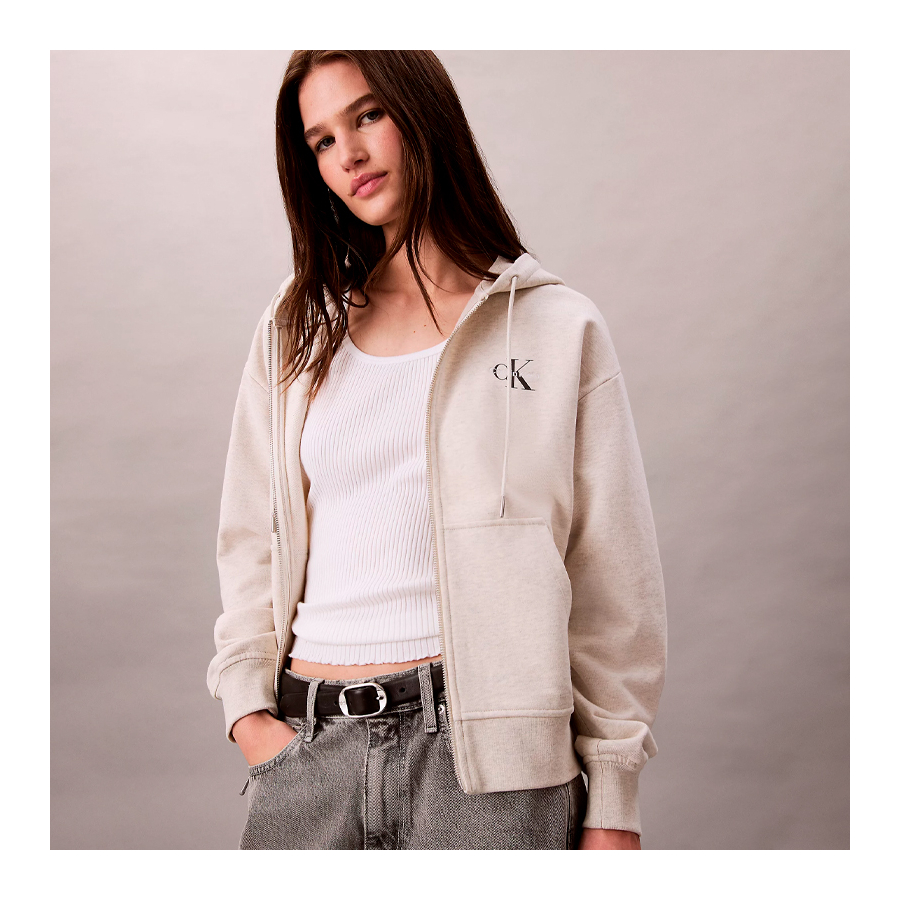 sudadera-con-capucha-y-cremallera-y-monograma sudadera-con-capucha-y-cremallera-y-monograma