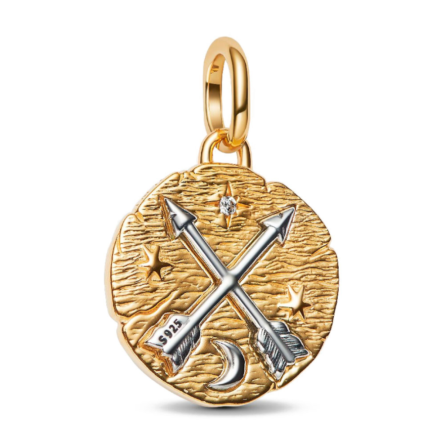 breloque-medaillon-et-fleches-croisees-764081c01 breloque-medaillon-et-fleches-croisees-764081c01