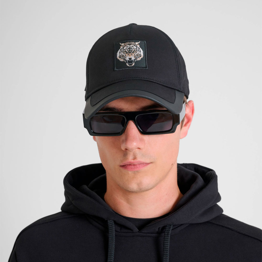 schirmmutze-im-baseball-stil-mit-tiger-aufnaher