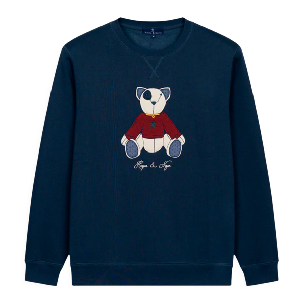 Harper Neyer Vestes en maille et pulls Bleu marine - SWEAT-SHIRT EN PELUCHE - XXL - Ref 49 €