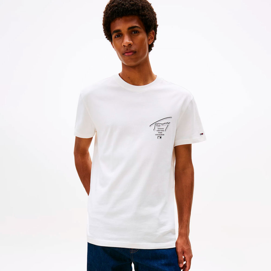 camiseta-signature-de-punto-con-logo-trasero camiseta-signature-de-punto-con-logo-trasero