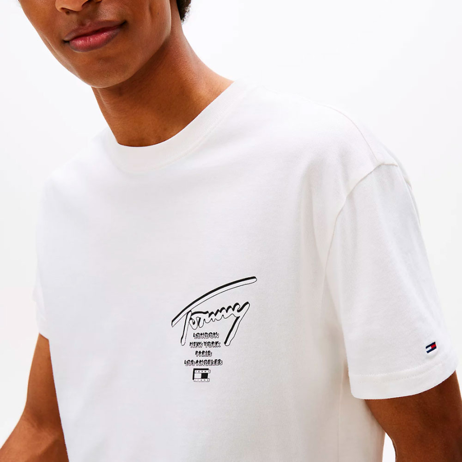 camiseta-signature-de-punto-con-logo-trasero camiseta-signature-de-punto-con-logo-trasero