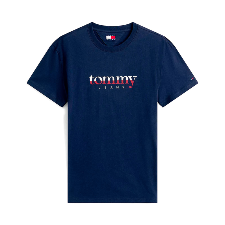 t-shirt-tricote-avec-logo-et-col-rond t-shirt-tricote-avec-logo-et-col-rond