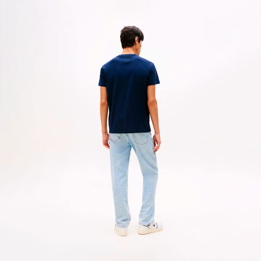 camiseta-de-punto-con-logo-y-cuello-redondo camiseta-de-punto-con-logo-y-cuello-redondo