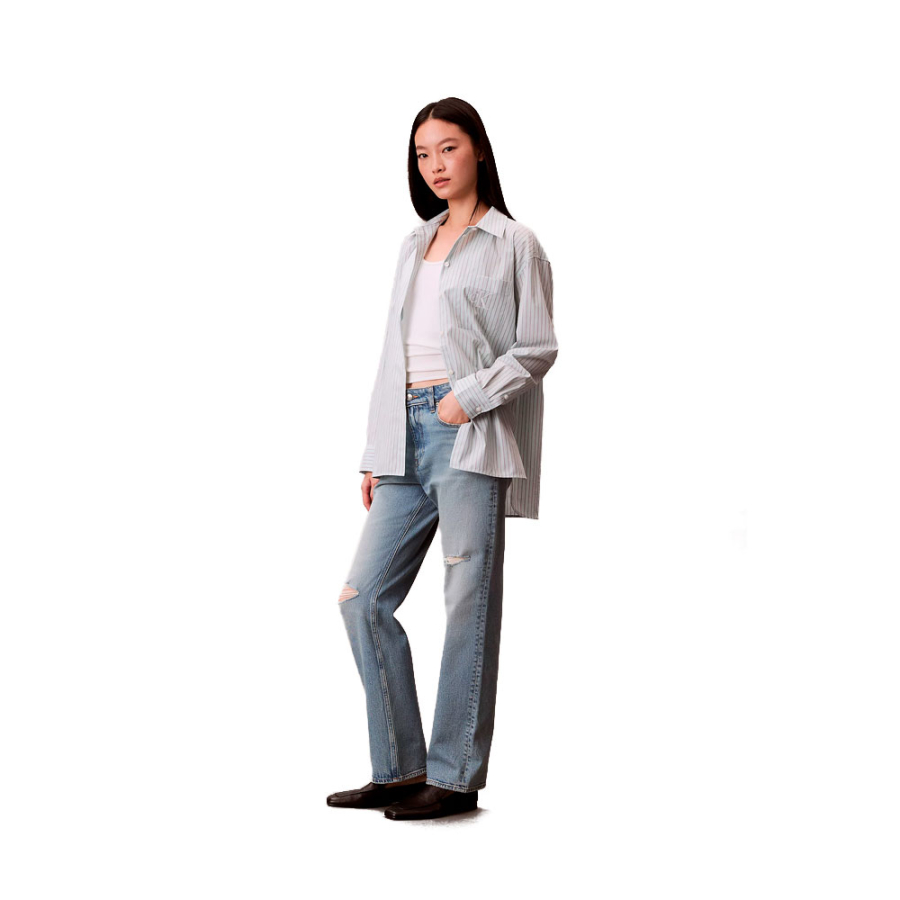 camisa-a-rayas-de-popelin-de-algodon camisa-a-rayas-de-popelin-de-algodon