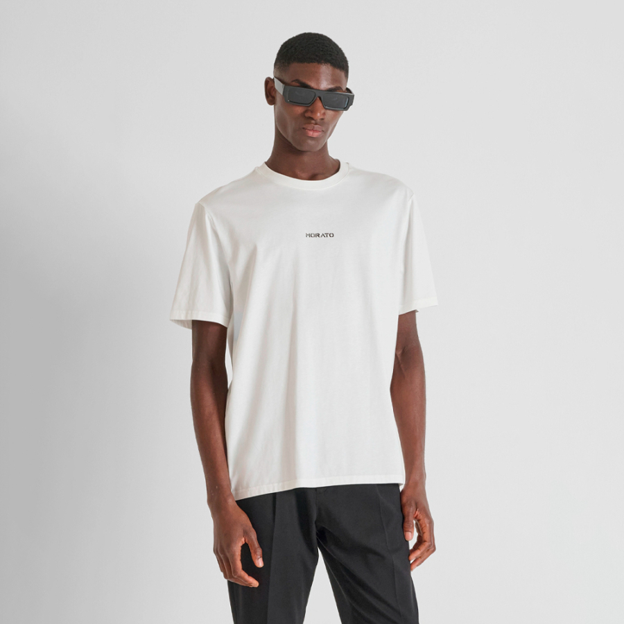 t-shirt-con-logo-stampato-effetto-spugna t-shirt-con-logo-stampato-effetto-spugna