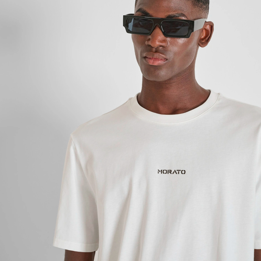 t-shirt-avec-logo-imprime-effet-eponge t-shirt-avec-logo-imprime-effet-eponge