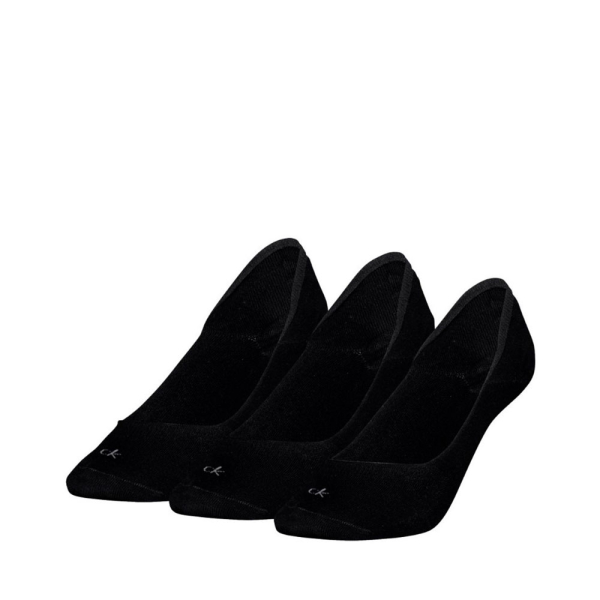 Calvin Klein Calcetines Noir - Lot de 3 chaussettes invisibles - 3538 - Ref 10 €