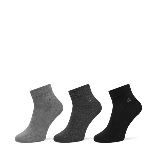 Calvin Klein Chaussettes Gris - Lot de 3 chaussettes montantes - 3942 - Ref 10 €