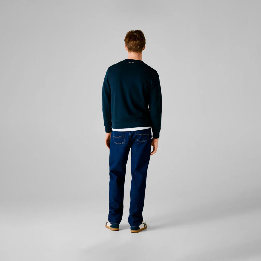 sweat-shirt-a-col-rond-coupe-reguliere sweat-shirt-a-col-rond-coupe-reguliere