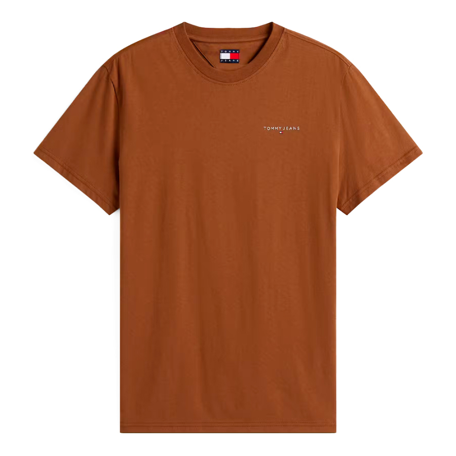 slim-t-shirt-with-linear-logo slim-t-shirt-with-linear-logo