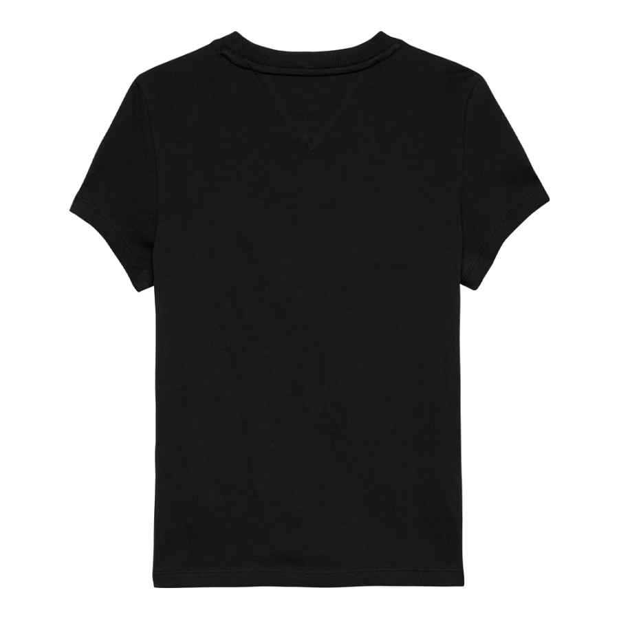 t-shirt-slim-avec-logo-lineaire-bling t-shirt-slim-avec-logo-lineaire-bling