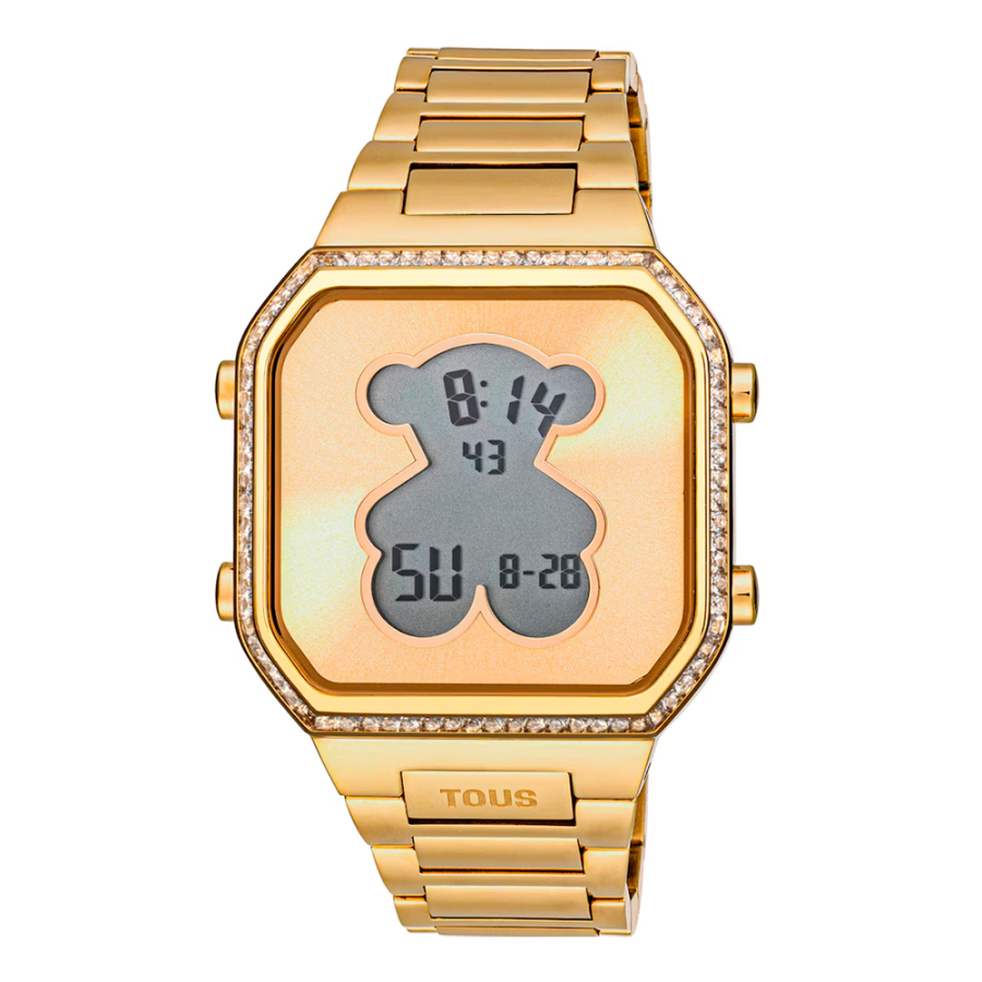 reloj-digital-con-brazalete-de-acero-ipg-dorado-y-zirconitas-d-bear reloj-digital-con-brazalete-de-acero-ipg-dorado-y-zirconitas-d-bear