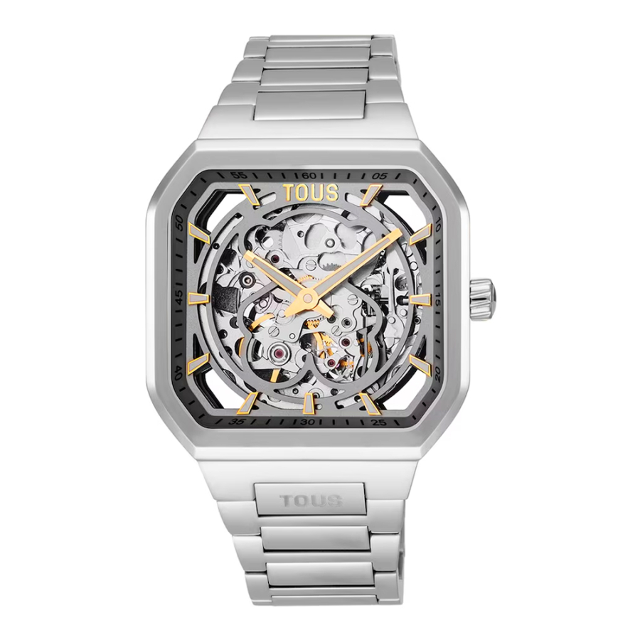 reloj-analogico-automatico-con-brazalete-de-acero-d-bear-now